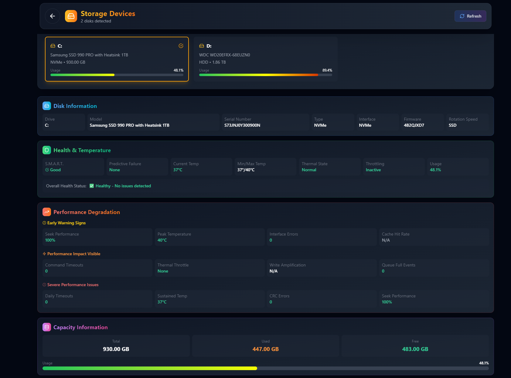 TagPulse System Disk Feature